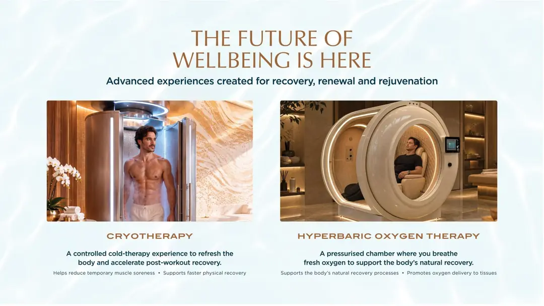 Cryotherapy and Hyperbaric Oxygen at Shahrukhz Residences