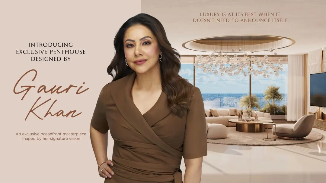 Gauri Khan, designer of the Shahrukhz Residences penthouses