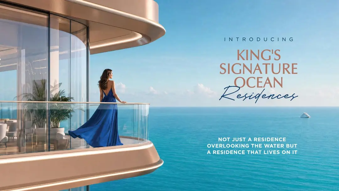 King's Signature Ocean Residences render