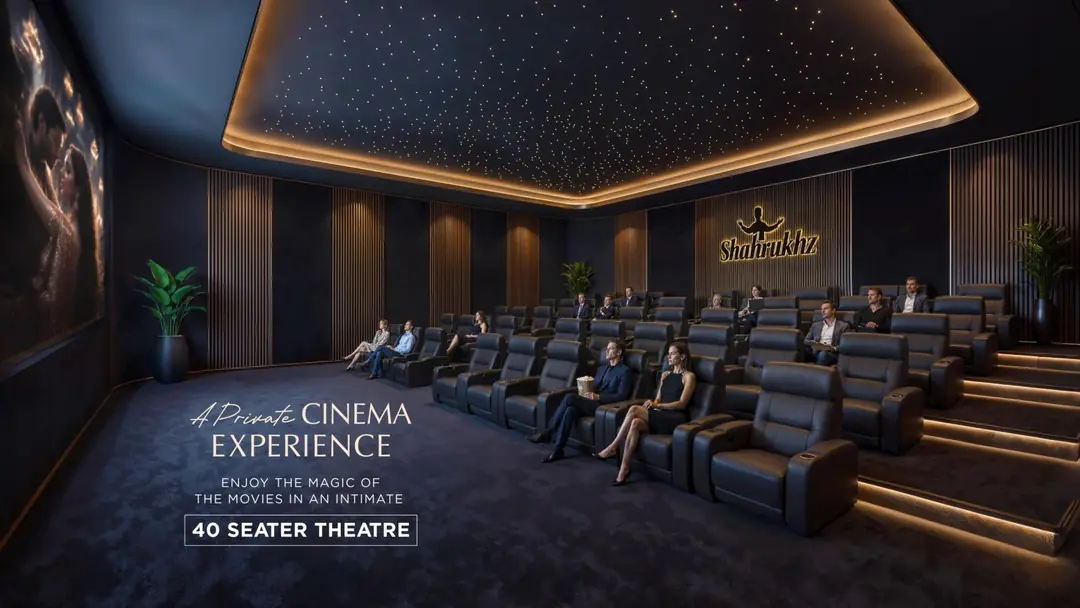 Private cinema at Shahrukhz Residences