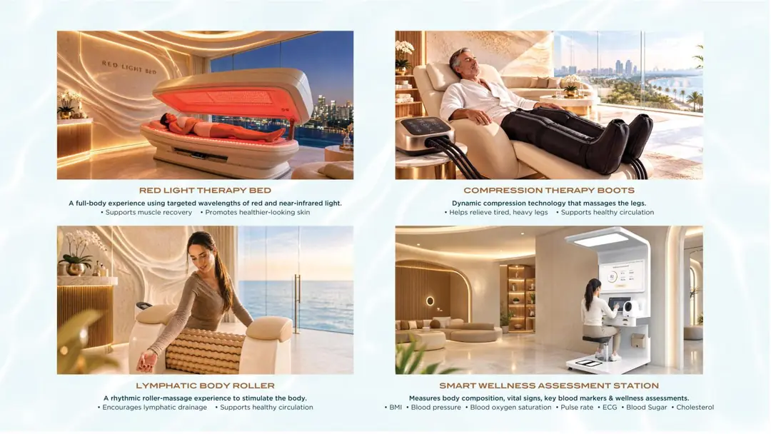 Red Light Therapy and Body Roller at Shahrukhz Residences