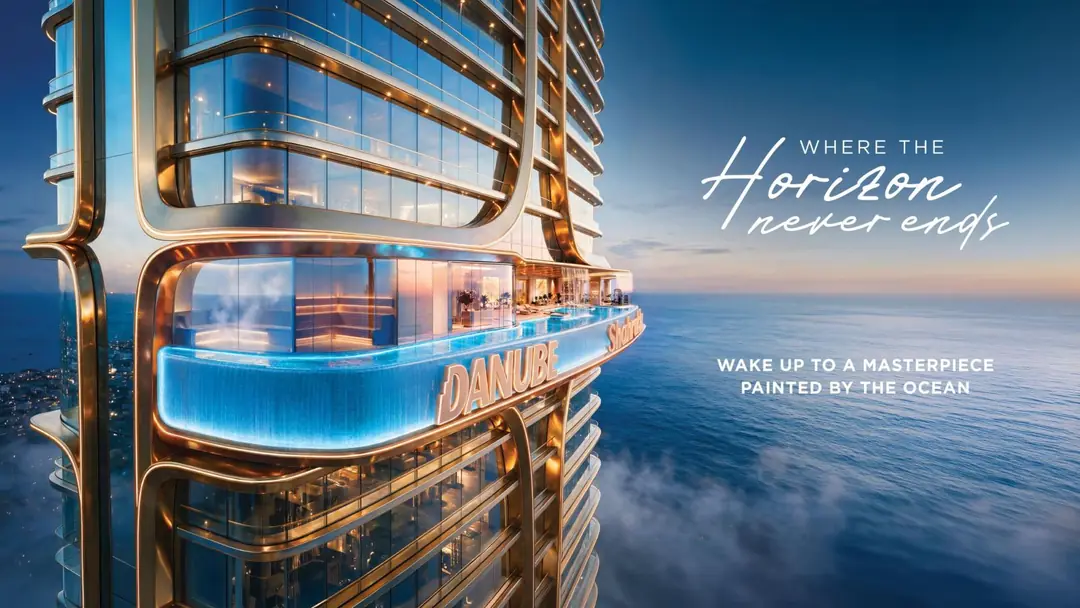 Sky deck pool where the horizon never ends at Shahrukhz Residences