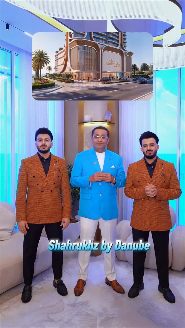 Danube Properties team presenting the Shahrukhz project